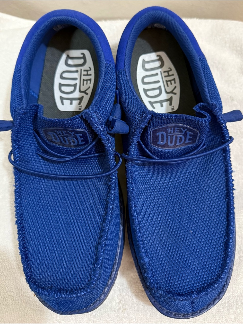 Hey Dude Men's / women’s Blue Casual Slip-On Shoes